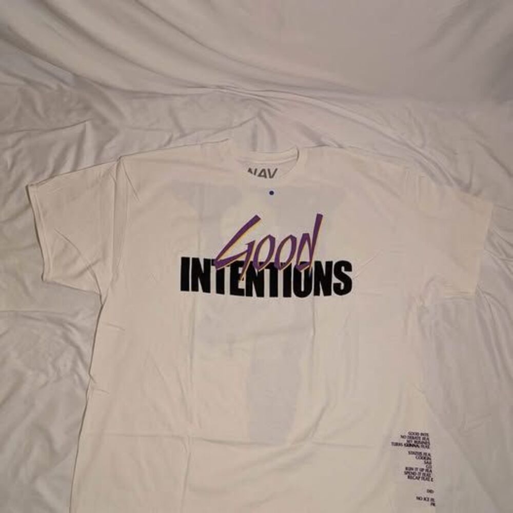 (NEW) Vlone x NAV ‘good intentions’ shirt, size XXL